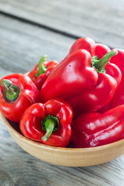 Red bell peppers