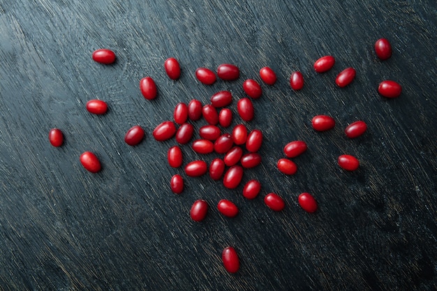 Red berries ripe dogwood