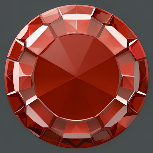사진 게임 아이디어나 보석 모델을 위한 붉은 베릴 원석