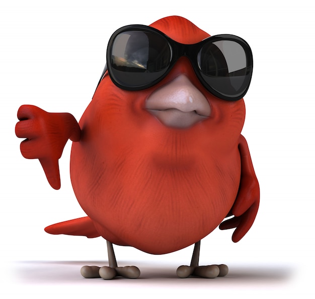 Red bird animation