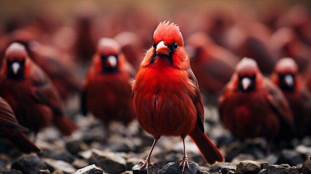 Red bird