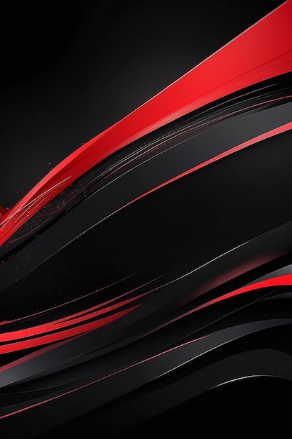 Photo red black abstract background