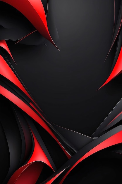 Red black abstract background