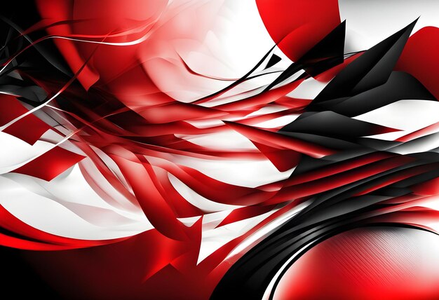 red black abstract