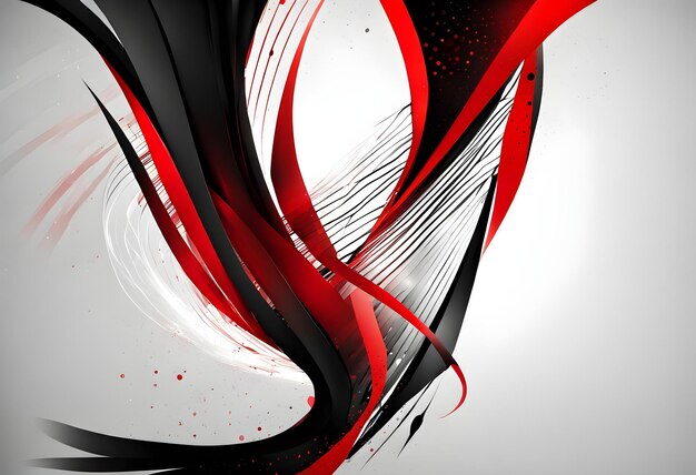 red black abstract