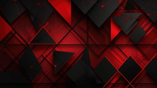 Red and black backgrounds that are very nice and clean.