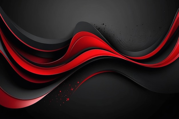 Красный и черный цветный дизайн для фона