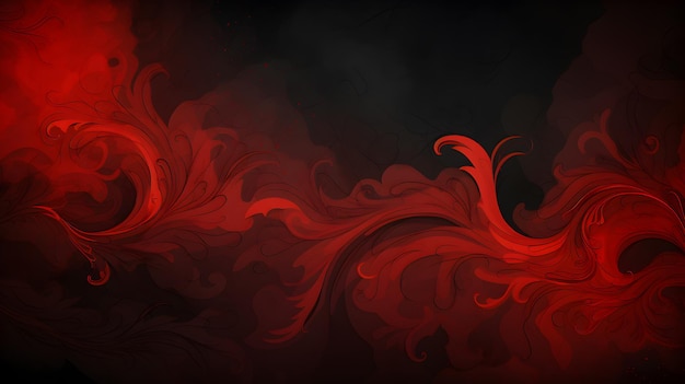 Red and Black Creative Abstract Background