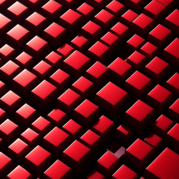 red and black cubes background