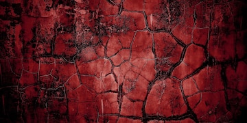 Burning coals and crack surface. Black and red rock stone background. Dark  red horror scary background. Old wall texture cement black red background.  Red grunge textured stone wall background. 26967457 Vector Art