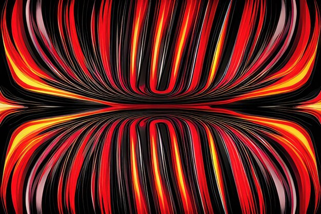 Red and black modern texture pattern art