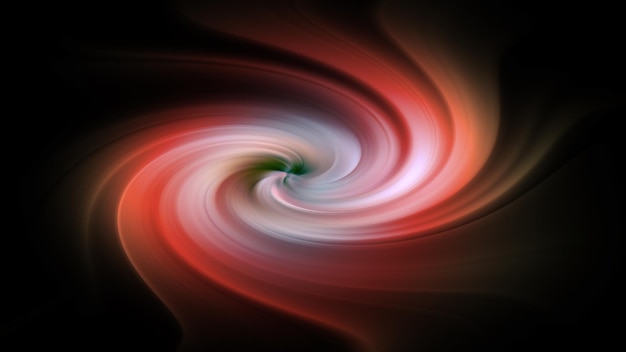 Photo a red and black swirl with a white center and the word galaxy in the middle.