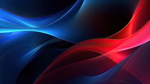 Red and blue abstract background