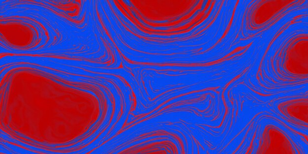 a red and blue abstract pattern with a red and blue background