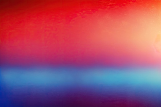 Red and Blue Abstract Sunrise Background