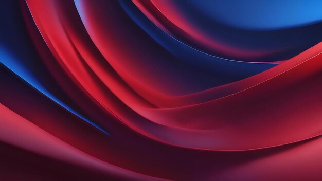 Red and blue background with a blue gradient