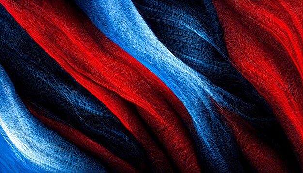 Red and blue concept design to abstract background