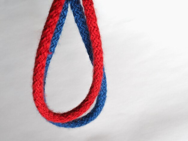 Red and blue rope