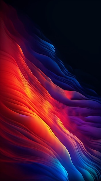 Red and blue wallpaper with a colorful background and a blue and orange background.