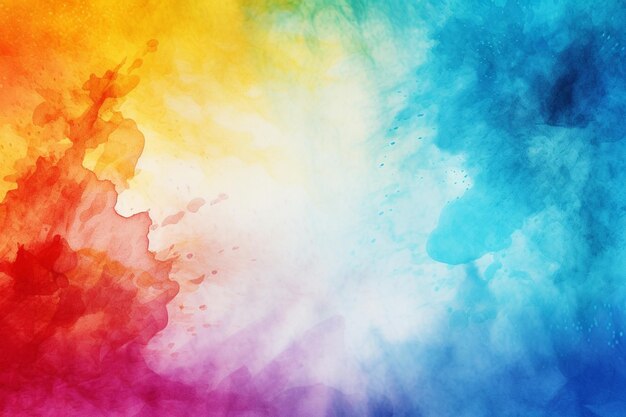 red blue yellow water color images background
