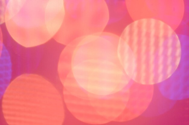 Red bokeh abstract background