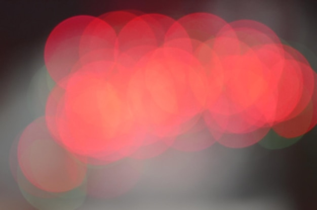 Red bokeh abstract background