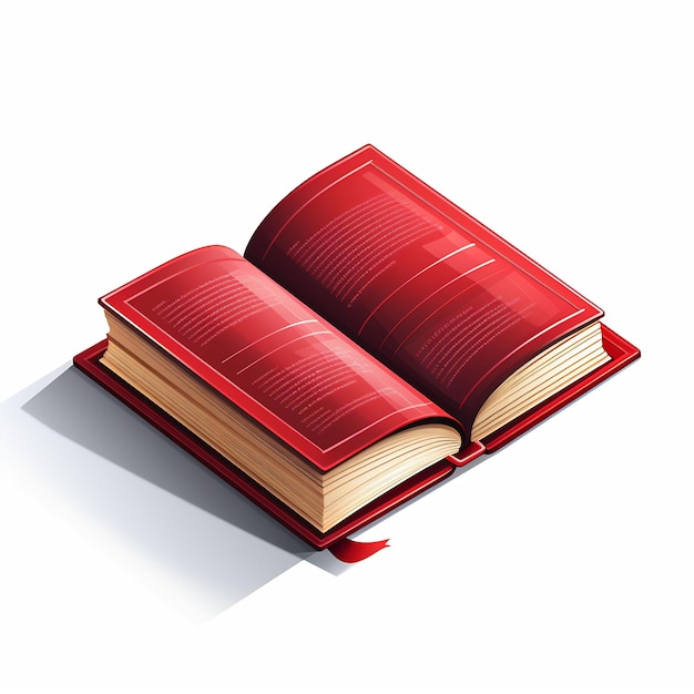 a red book with a red cover and the word quot the title quot on the bottom