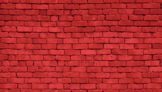 Photo red brick background pattern brickwork background of red bricks