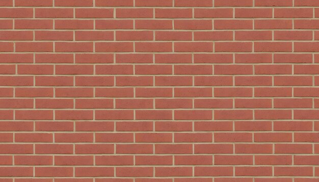 Photo red brick background pattern brickwork background of red bricks