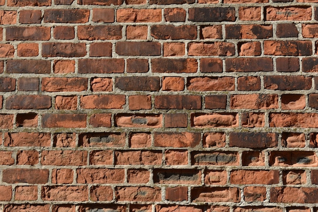 red brick kremlin tower and wall