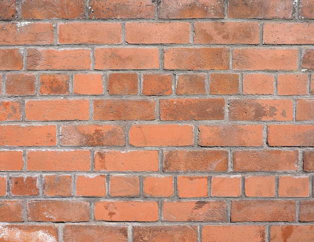 Red brick texture background in Town