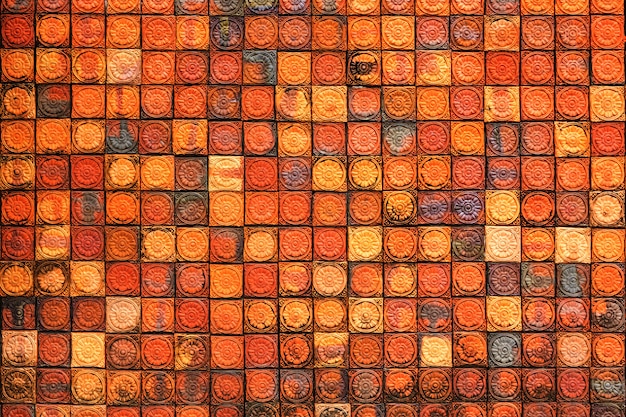 Red brick texture and background.