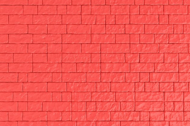 A red brick wall. 3D illustration