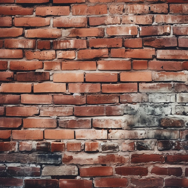 Red Brick Wall Background for Design Projects