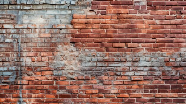 Red Brick Wall Background