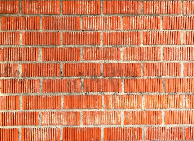 A red brick wall. Background