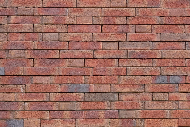 Red brick wall background