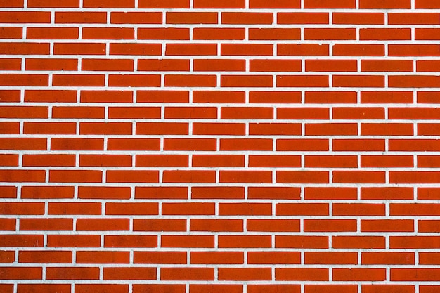 Red brick wall background