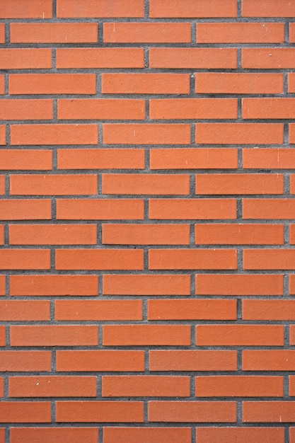 Red brick wall background