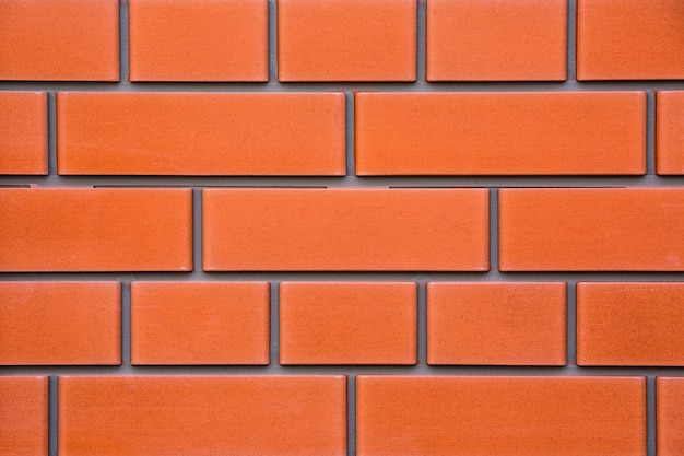 Red brick wall background