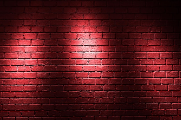 Red brick wall background