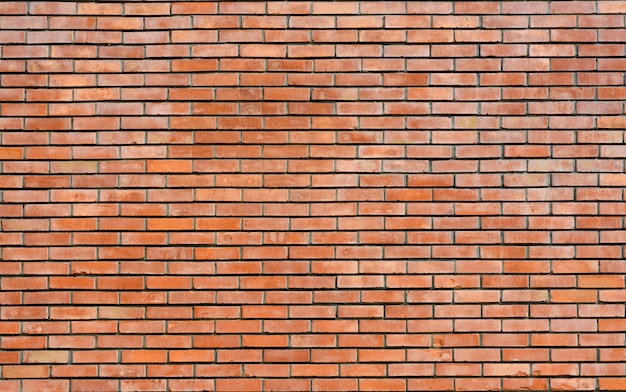 Red brick Wall background