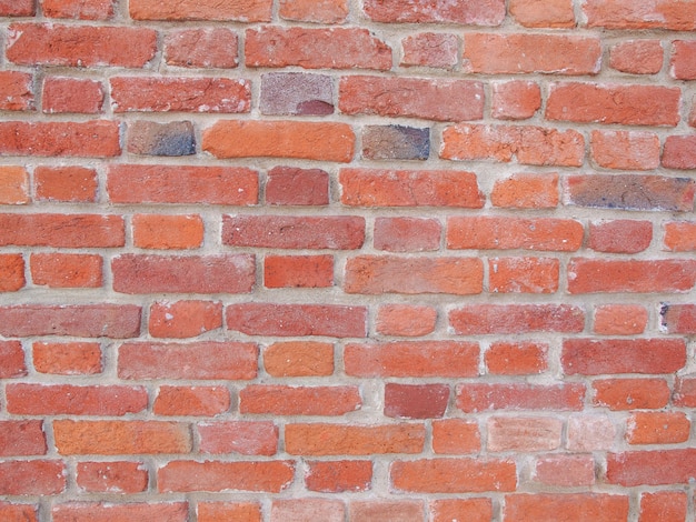 Red brick wall background