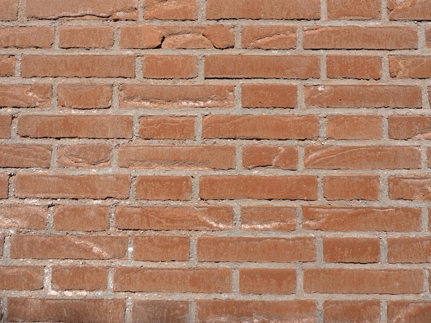 Red brick wall background