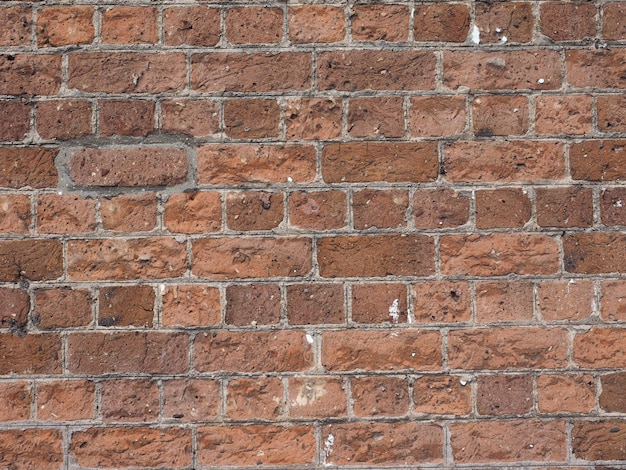 Red brick wall background