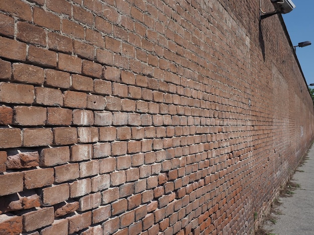 Red brick wall background