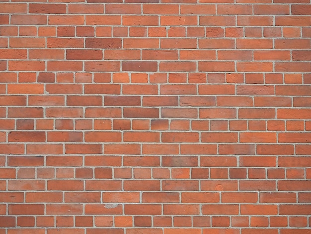 Red brick wall background