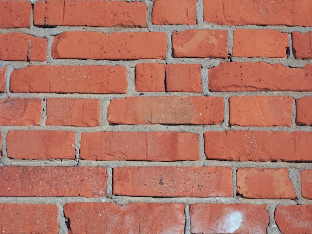 Red brick wall background