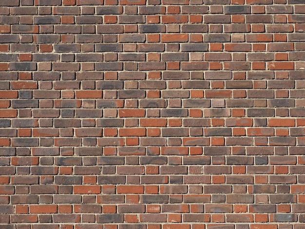 Red brick wall background