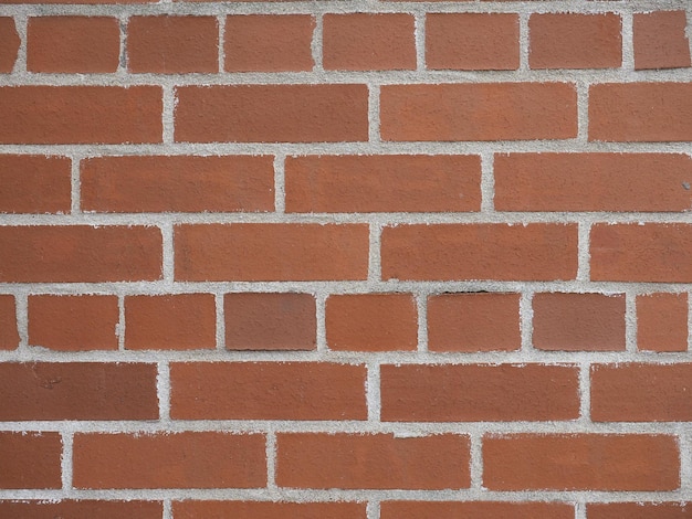 Red brick wall background